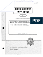Basic Course Unit Guide