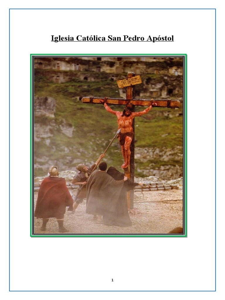 Folleto de La Pasion de Cristo | PDF | Poncio Pilato | Judas Iscariote