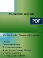 Management Contracts: V.Gopala Krishnan