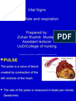 L 3 Vital Sings Pulse and Respiration