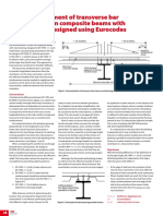 AD 437 -  Curtailment of transverse bar reinforcement in composite beams with steel decking designed using Eurocodes, February 2020