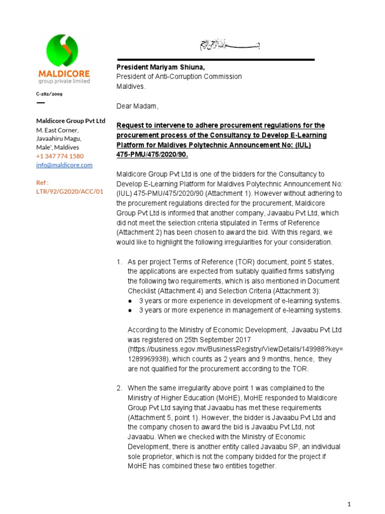 Anti Corruption Elearning Platform Polytechnic 2020 Pdf Educational