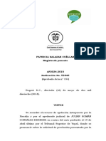 Preclusión Por Prescripción 1. Ap2034-2018 (Rad 52646)