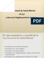 INTEGRAL PP Ley Nacional de Salud Mental 26657 y Su Decreto Reglamentario 603-2013