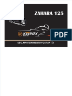 Manual de Usuario Keeway Zahara 125