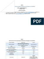 ANEXO. Especificaciones Técnicas para Radios