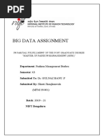 Big Data Assignment