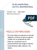 TUTORIA No.2 Mezcla de Marketing (Producto-Distribucion)