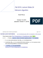 HD24.Gilmores Algorithm