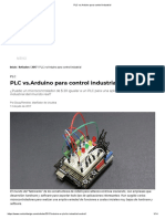 PLC vs.Arduino para control industrial