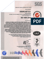 ISO 14001 ro teraplast
