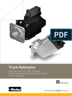 Truck Hydraulics: Series F1 and VP1, SAE Versions Fixed and Variable Displacement Pumps and Accessories