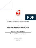 Medición de Resistencia de Devanados