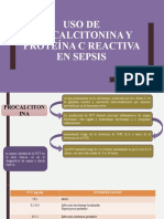 Uso de PCT y PCR