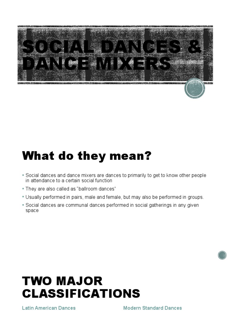 Social Dances & Dance Mixers PDF