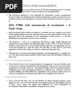 MODULE 3 - RISK MANAGEMENT