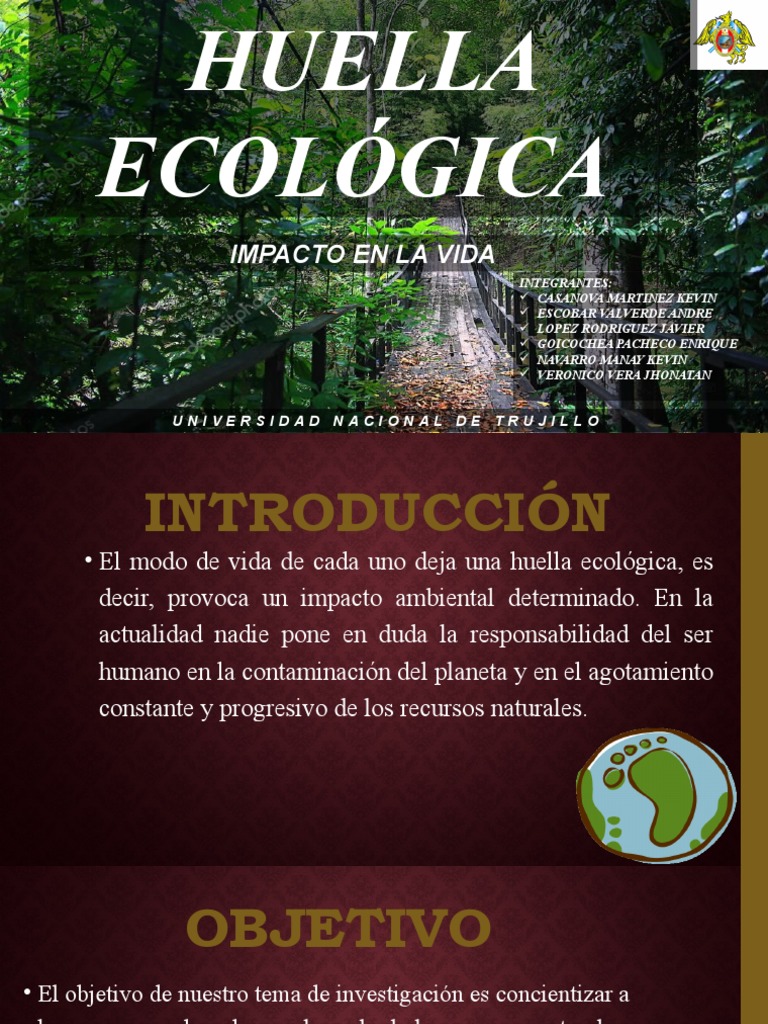Ejemplos de Huella Ecológica | PDF | Sustentabilidad | Ambiente