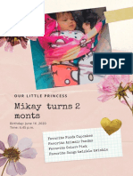 Mikay Turns 5 Months PDF