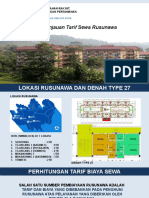 UPT RUSUNAWA Kenaikan Tarif