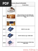 Arduino Katalogs