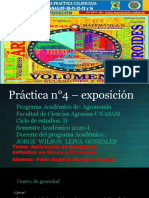 Práctica N°4 - Exposición. Alumno:VALLE GRANDA