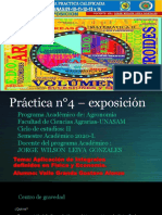 Práctica N°4 - Exposición - VALLE GRANDA