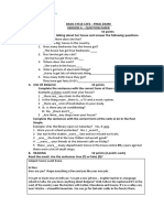 Senati Cycle C3F2 - Final Exam - Version A