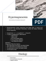 Hypermagnesemia: Lim - Madalan - Madelo - Magalit