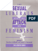 LEIDHOLDT, Dorchen RAYMOND, Janice G. - The Sexual Liberals and The Attack On Feminism PDF