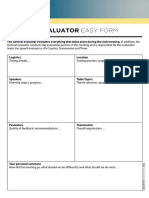 General Evaluator: Easy Form