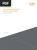 Aruba 3810M Switch Series Technical Product Guide