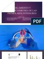 Aislamiento y Conductometría (Endodoncia)