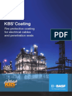 KBS Coating: Fire Protective Coating For Electrical Cables and Penetration Seals
