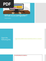 1 - What Is A Computer