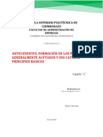 Objetivo General y Especificos de La Contabilidad