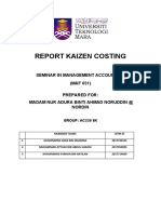 Report Kaizen Costing