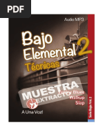 Muestra Bajo Elemental 2 Serie Bajo Vol2 E Book PDF