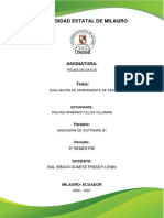 Evaluación de Herramienta de Red PDF