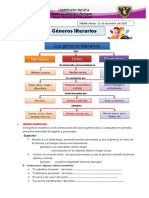 15 de Diciembre GÉNEROS LITERARIOS Y GUION TEATRAL