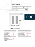 Lab 1 - Safety and Biological Molecules: Spelling, Grammar, Mechanics Score