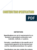 Specifications