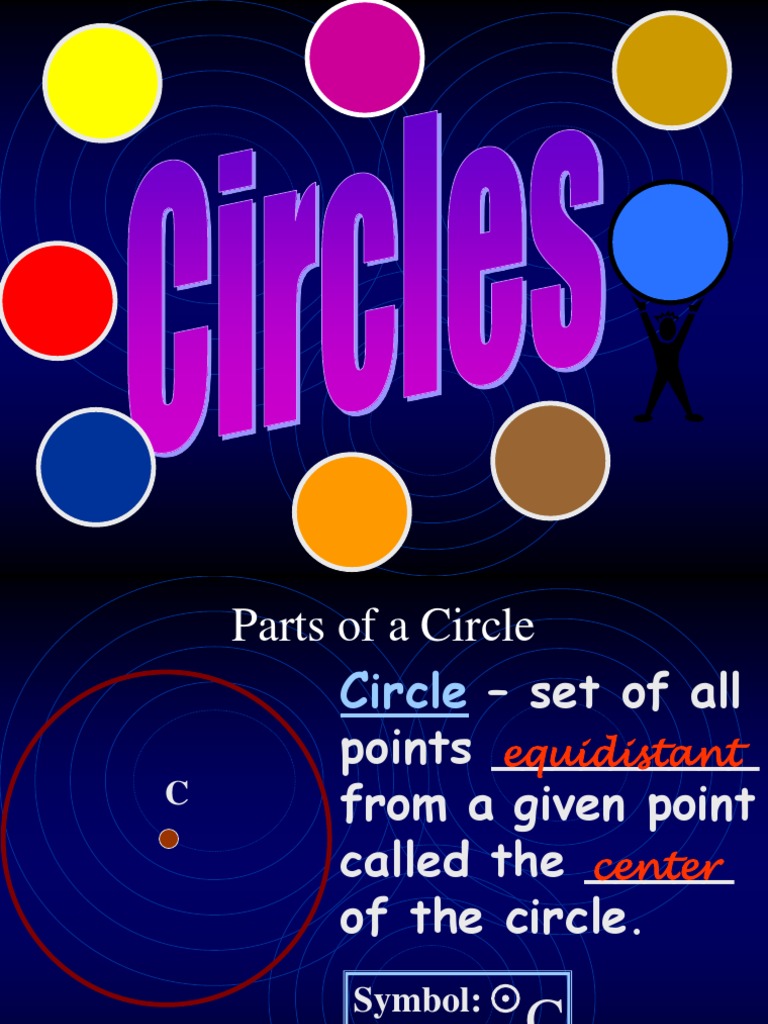 Geometry Circles | PDF | Circle | Perpendicular