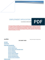 Employment Application Form Guide: Accenture Operations Recruitment Team