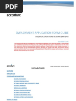 Employment Application Form Guide: Accenture Operations Recruitment Team