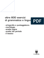 Eserciziario Grammatica