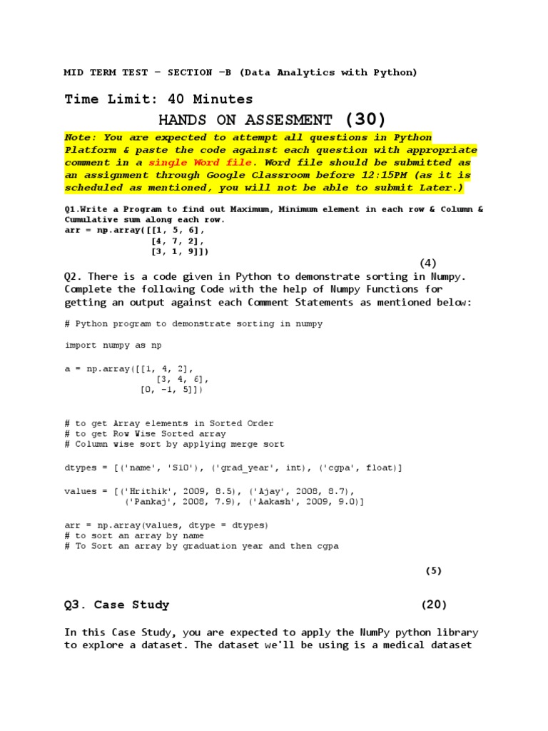 Sarthak Python | PDF | Diabetes | Array Data Structure
