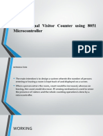 Bidirectional Visitor Counter Using 8051 Microcontroller