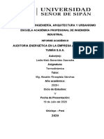 Auditoria - Energetica - EmpresaAgroindustrial TUMAN S.A.A - Leslie Benavides Saavedra