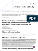 How To Become A Software Tester-A Step-By-Step Guide - SDA Blog