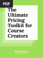 The Ultimate Pricing Toolkit For Course Creators: Bryan Harris